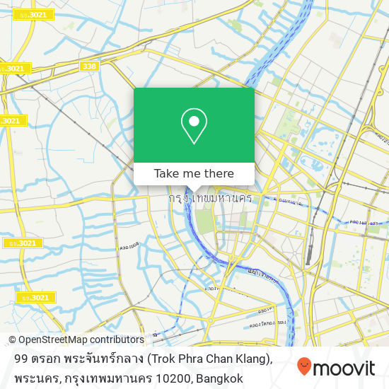 99 ตรอก พระจันทร์กลาง (Trok Phra Chan Klang), พระนคร, กรุงเทพมหานคร 10200 map