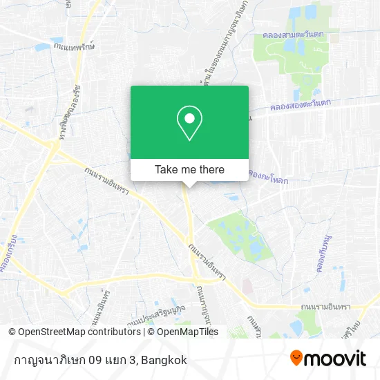 กาญจนาภิเษก 09 แยก 3 map