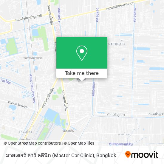มาสเตอร์ คาร์ คลินิก (Master Car Clinic) map