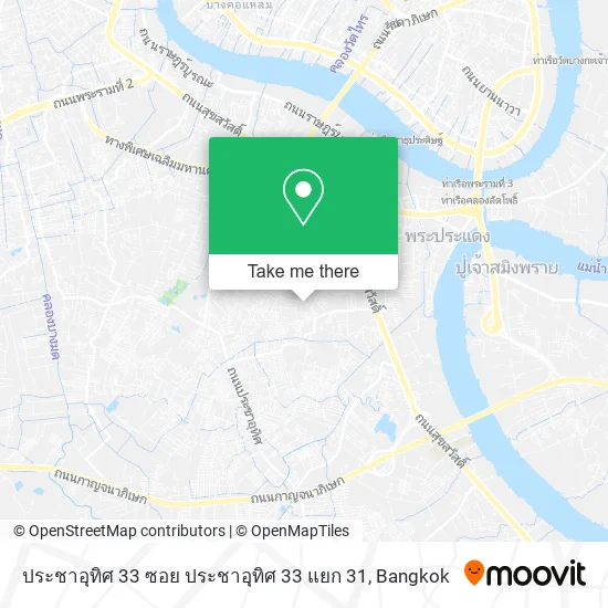ประชาอุทิศ 33 ซอย ประชาอุทิศ 33 แยก 31 map
