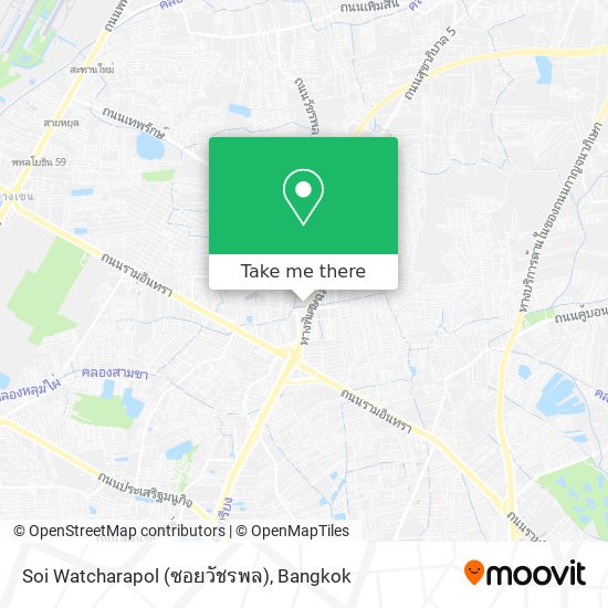 Soi Watcharapol (ซอยวัชรพล) map