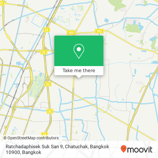 Ratchadaphisek Suk San 9, Chatuchak, Bangkok 10900 map