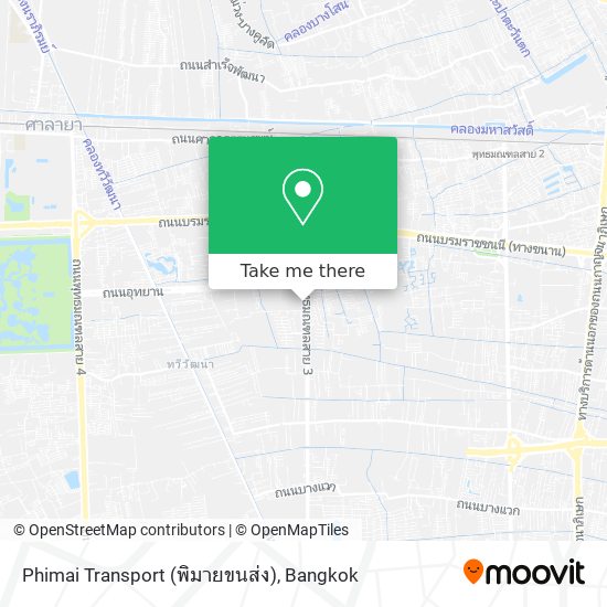 Phimai Transport (พิมายขนส่ง) map