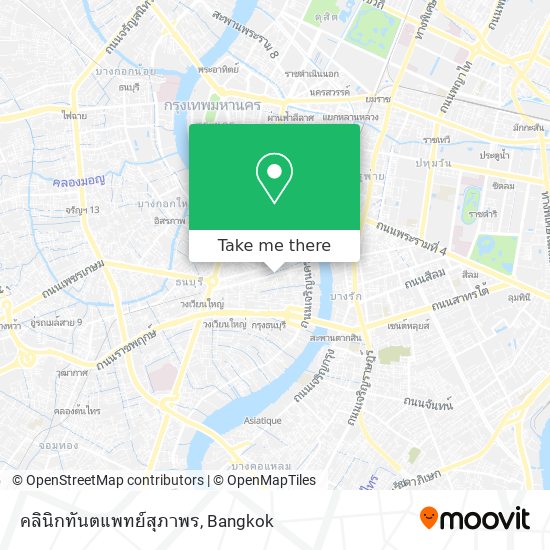 คลินิกทันตแพทย์สุภาพร map