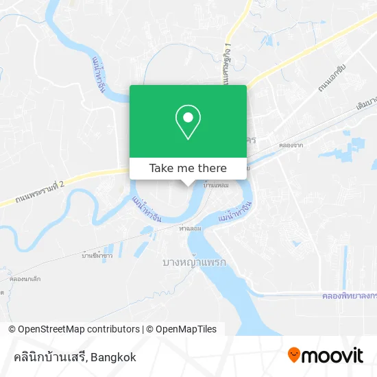 คลินิกบ้านเสรี map