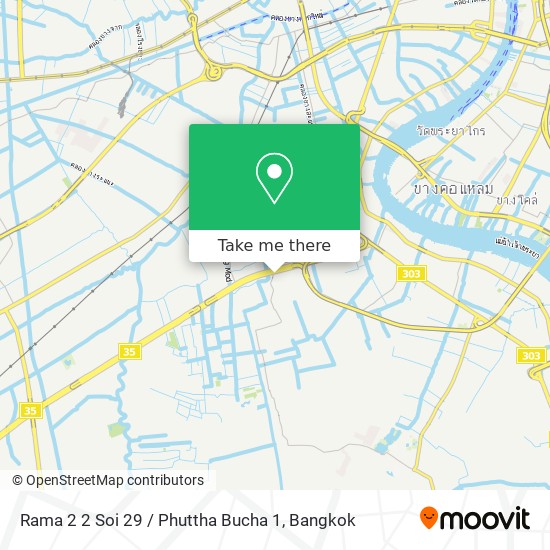 Rama 2 2 Soi 29 / Phuttha Bucha 1 map