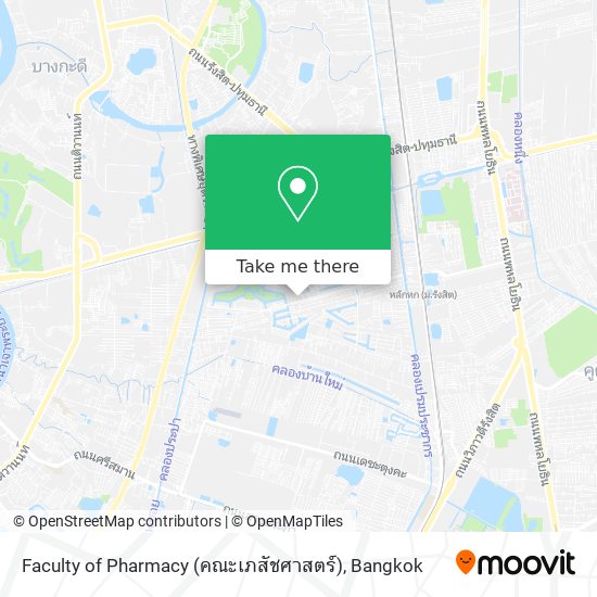 Faculty of Pharmacy (คณะเภสัชศาสตร์) map