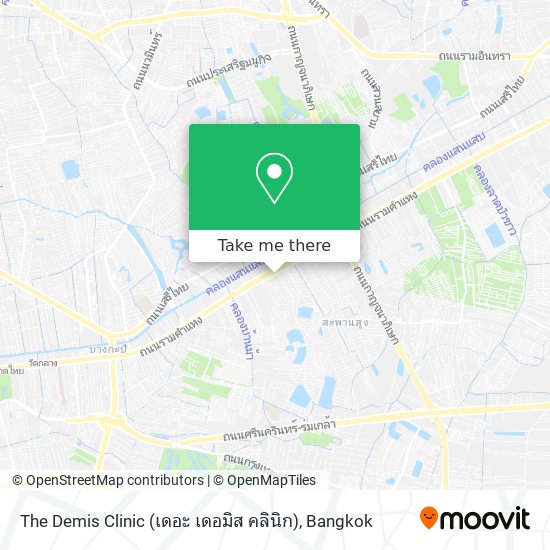 The Demis Clinic (เดอะ เดอมิส คลินิก) map
