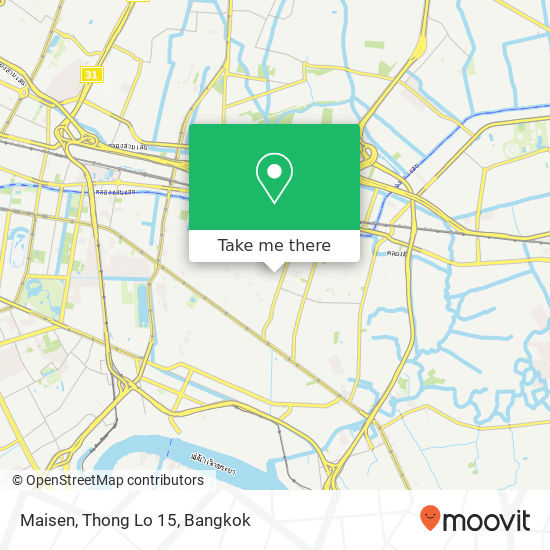 Maisen, Thong Lo 15 map