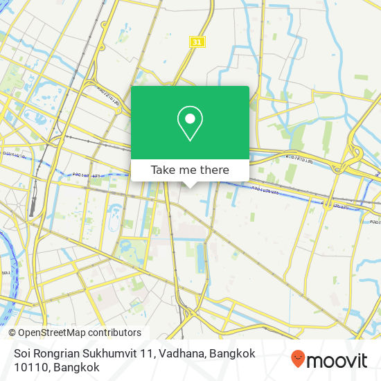 Soi Rongrian Sukhumvit 11, Vadhana, Bangkok 10110 map