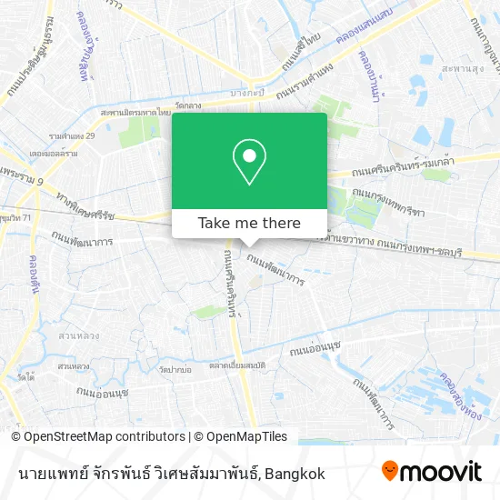 นายแพทย์ จักรพันธ์ วิเศษสัมมาพันธ์ map