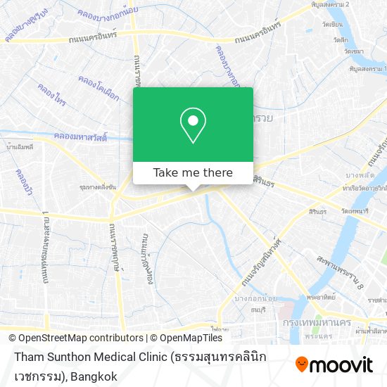 Tham Sunthon Medical Clinic (ธรรมสุนทรคลินิกเวชกรรม) map