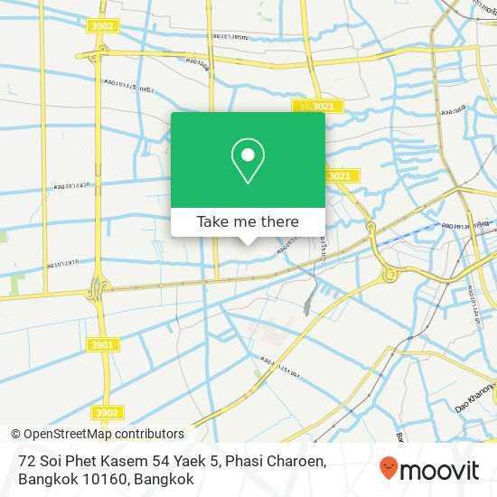 72 Soi Phet Kasem 54 Yaek 5, Phasi Charoen, Bangkok 10160 map
