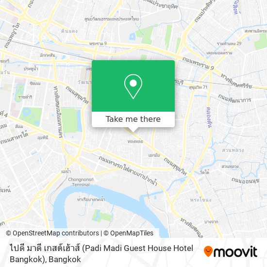 ไปดี มาดี เกสต์เฮ้าส์ (Padi Madi Guest House Hotel Bangkok) map