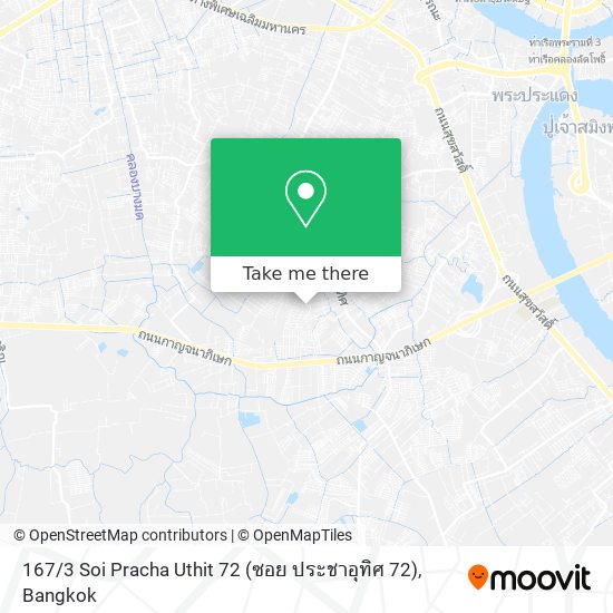 167 / 3 Soi Pracha Uthit 72 (ซอย ประชาอุทิศ 72) map