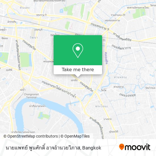 นายแพทย์ พูนศักดิ์ อาจอำนวยวิภาส map