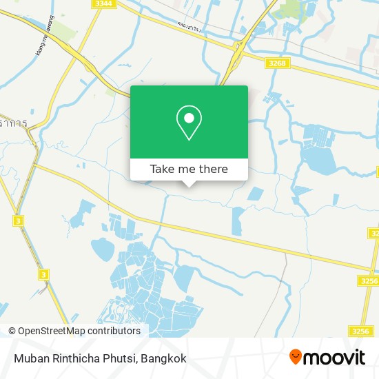 Muban Rinthicha Phutsi map