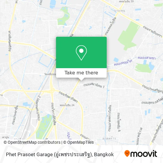 Phet Prasoet Garage (อู่เพชรประเสริฐ) map