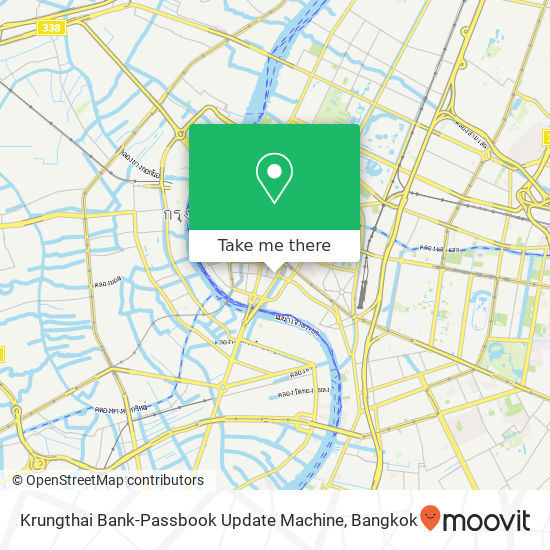 Krungthai Bank-Passbook Update Machine map