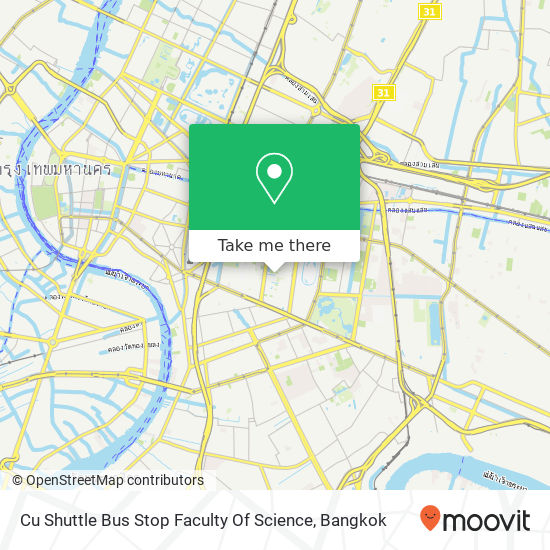 Cu Shuttle Bus Stop Faculty Of Science map