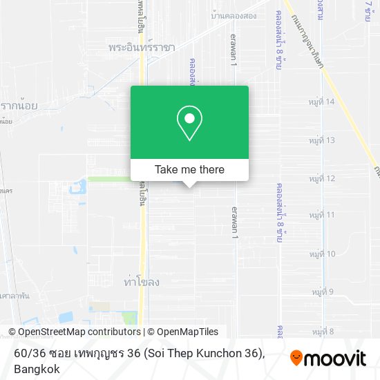 60 / 36 ซอย เทพกุญชร 36 (Soi Thep Kunchon 36) map