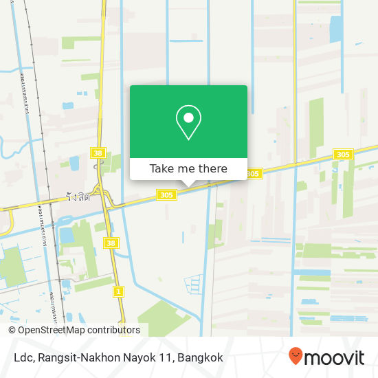 Ldc, Rangsit-Nakhon Nayok 11 map