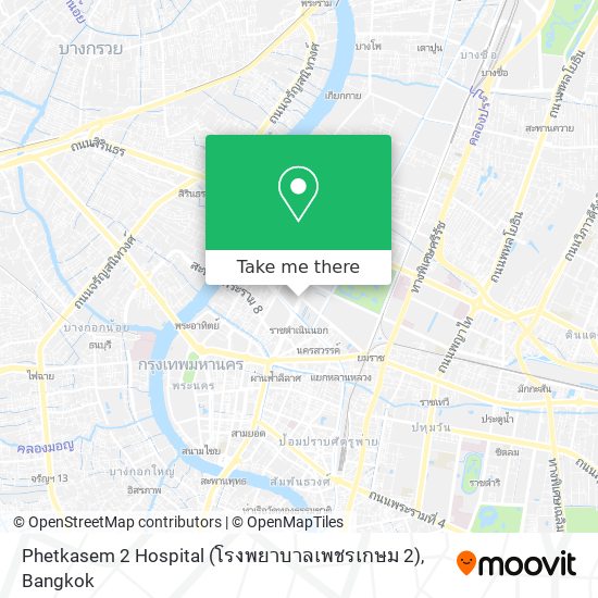 Phetkasem 2 Hospital (โรงพยาบาลเพชรเกษม 2) map