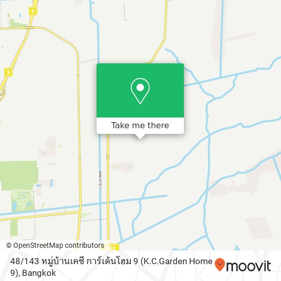 48 / 143 หมู่บ้านเคซี การ์เด้นโฮม 9 (K.C.Garden Home 9), คลองสามวา, กรุงเทพมหานคร 10510 map