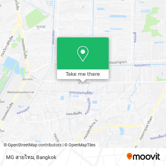 MG สายไหม map
