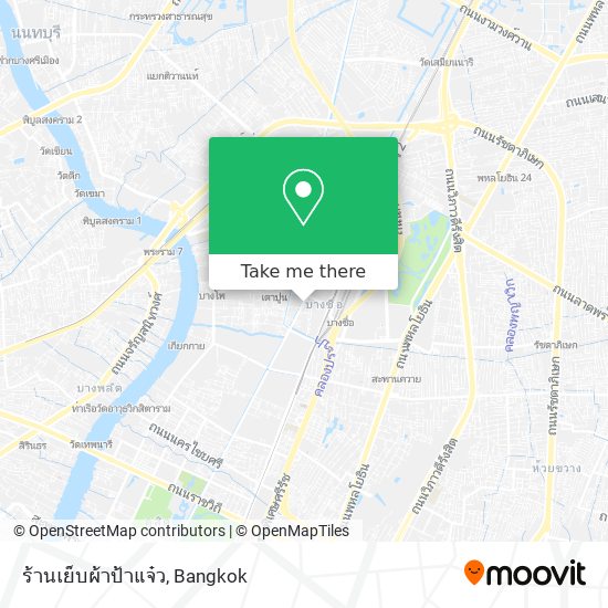 ร้านเย็บผ้าป้าแจ๋ว map