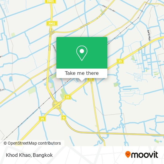 Khod Khao map