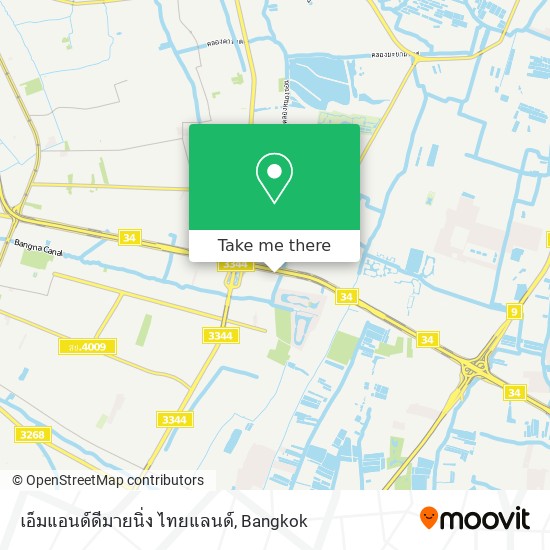 เอ็มแอนด์ดีมายนิ่ง ไทยแลนด์ map