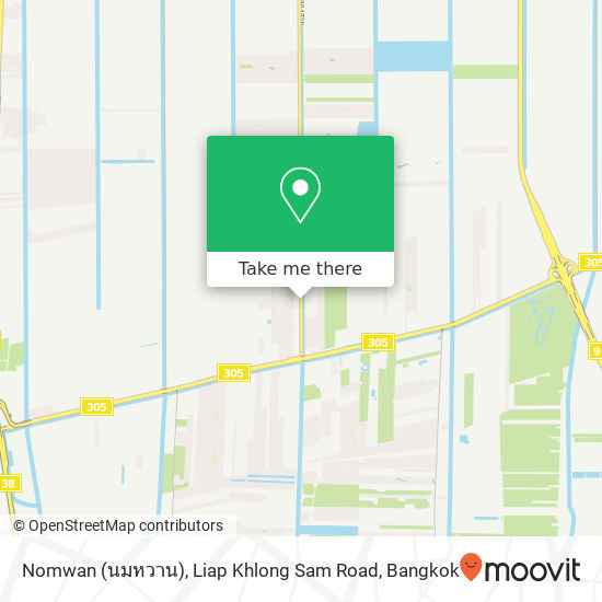 Nomwan (นมหวาน), Liap Khlong Sam Road map