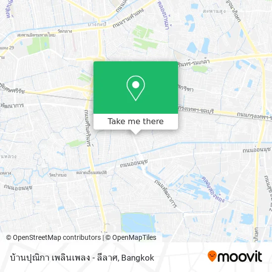 บ้านปุณิกา เพลินเพลง - ลีลาศ map