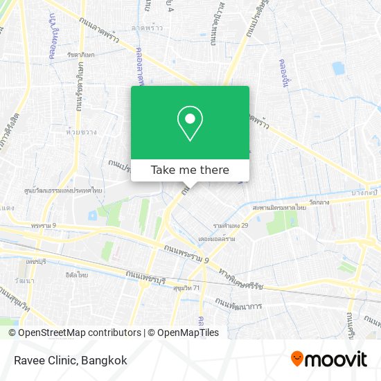 Ravee Clinic map