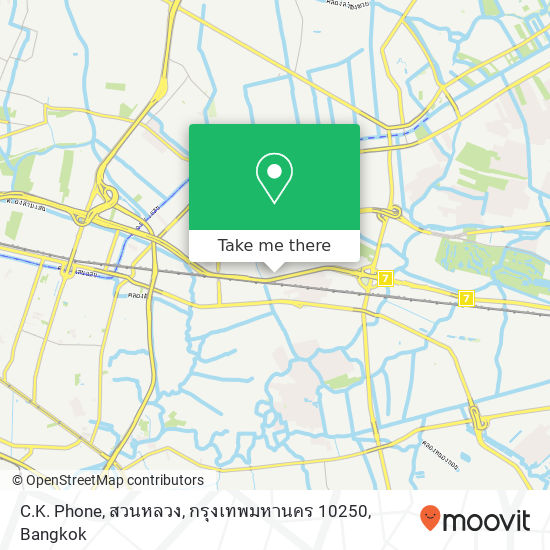 C.K. Phone, สวนหลวง, กรุงเทพมหานคร 10250 map