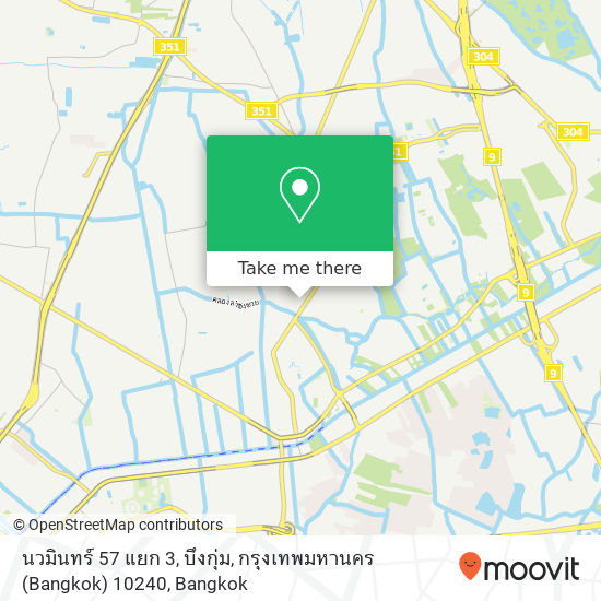 นวมินทร์ 57 แยก 3, บึงกุ่ม, กรุงเทพมหานคร (Bangkok) 10240 map