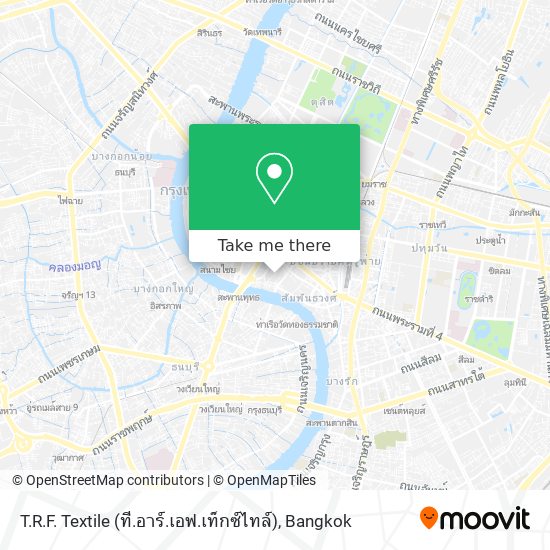 T.R.F. Textile (ที.อาร์.เอฟ.เท็กซ์ไทล์) map