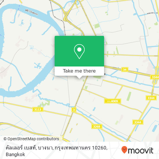 คัลเลอร์ เบสท์, บางนา, กรุงเทพมหานคร 10260 map