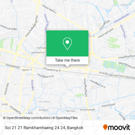 Soi 21 21 Ramkhamhaeng 24 24 map
