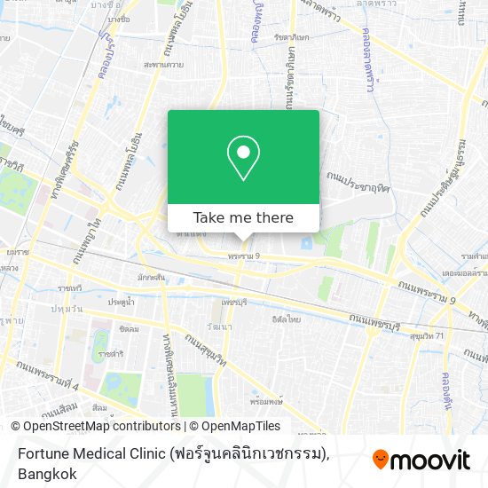 Fortune Medical Clinic (ฟอร์จูนคลินิกเวชกรรม) map