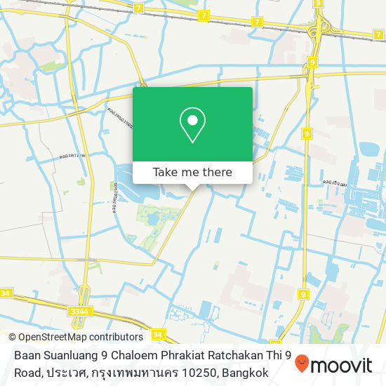 Baan Suanluang 9 Chaloem Phrakiat Ratchakan Thi 9 Road, ประเวศ, กรุงเทพมหานคร 10250 map