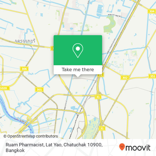 Ruam Pharmacist, Lat Yao, Chatuchak 10900 map