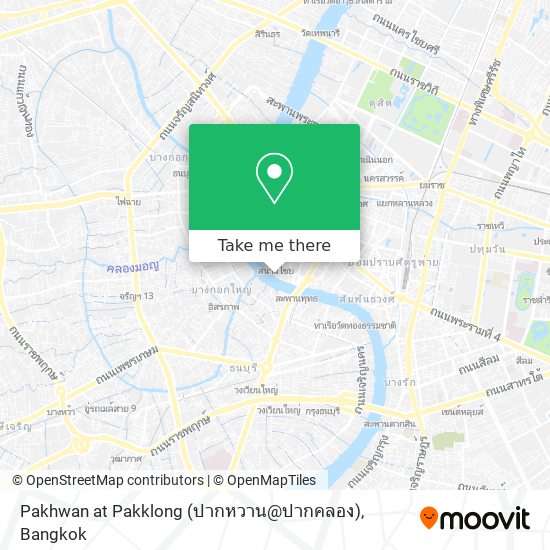 Pakhwan at Pakklong (ปากหวาน@ปากคลอง) map