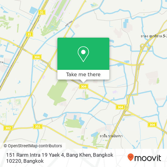 151 Rarm Intra 19 Yaek 4, Bang Khen, Bangkok 10220 map