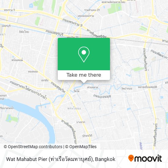 Wat Mahabut Pier (ท่าเรือวัดมหาบุศย์) map