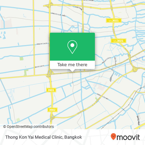 Thong Kon Yai Medical Clinic map