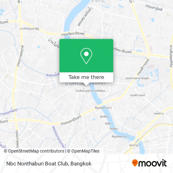 Nbc Nonthaburi Boat Club map