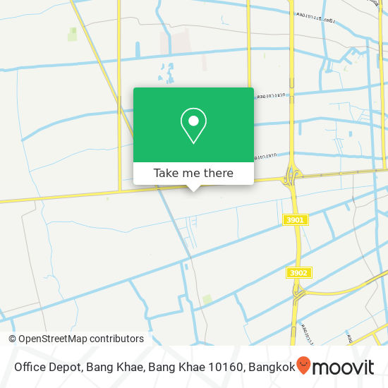 Office Depot, Bang Khae, Bang Khae 10160 map