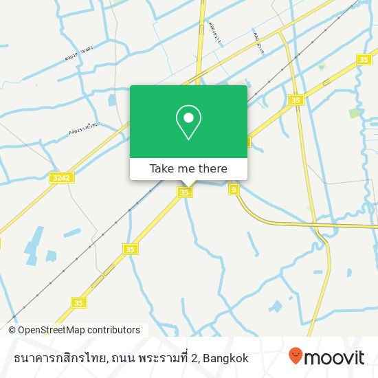 ธนาคารกสิกรไทย, ถนน พระรามที่ 2 map